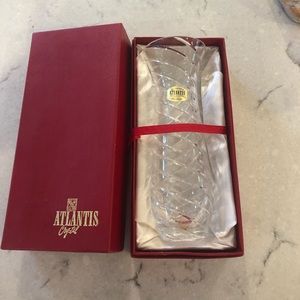 Atlantis Crystal Vase In Box